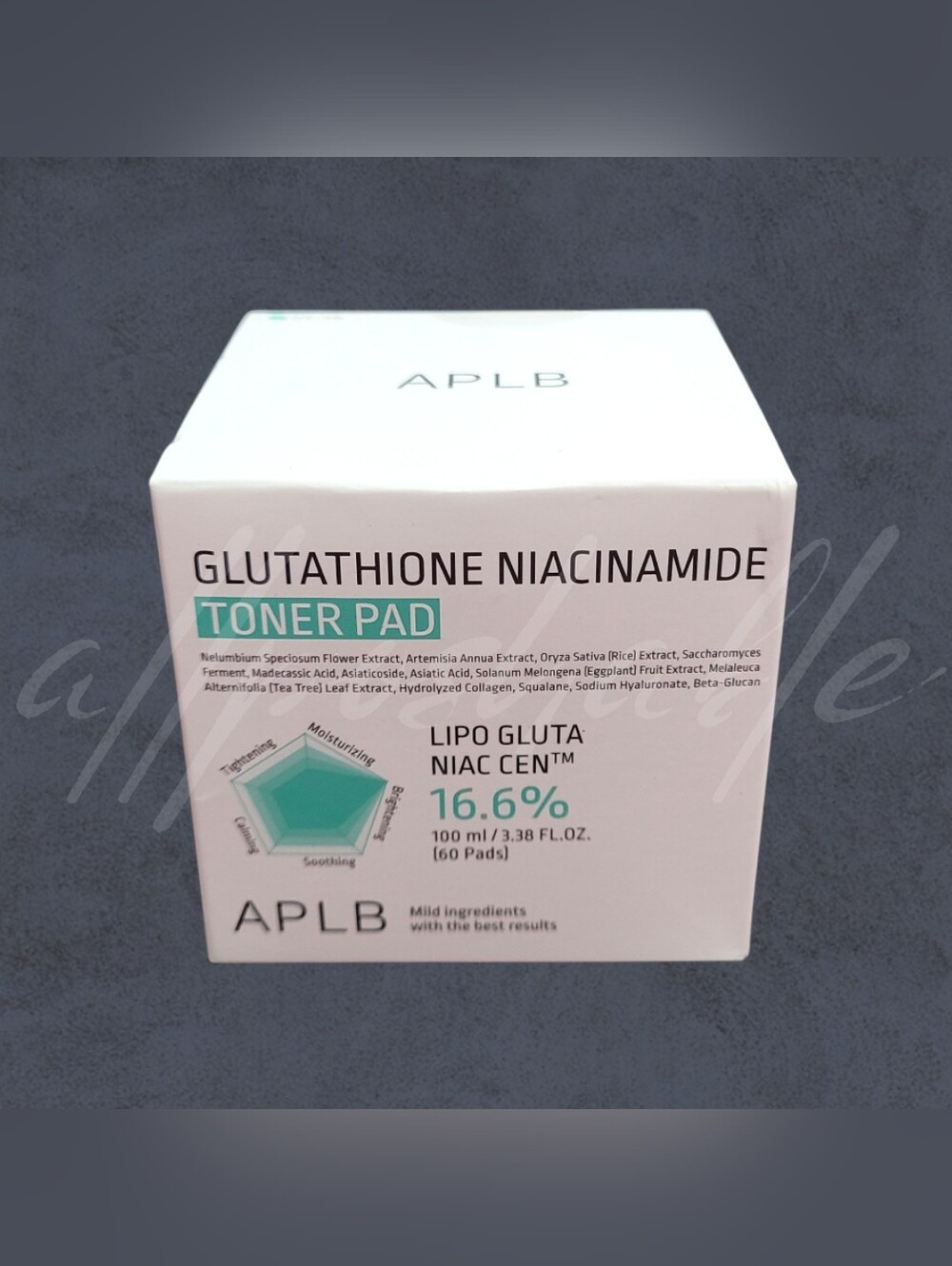 APLB - Glutathione Niacinamide Toner Pad